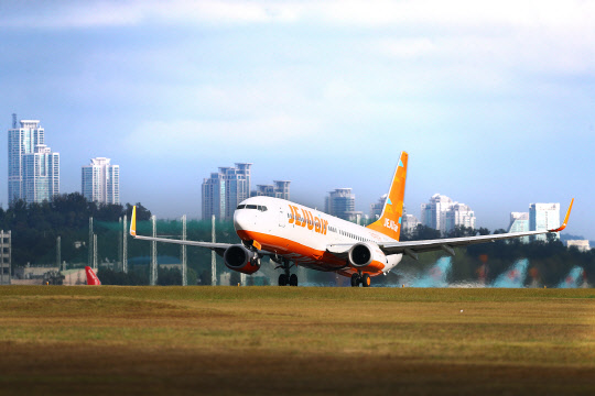 제주항공 항공기. <제주항공 제공>